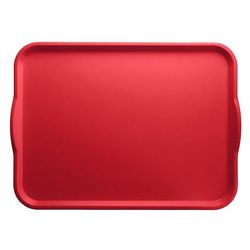 Cambro 1418H510 Rectangular Camtray Dietary Tray - 14" x 18", Fiberglass, Signal Red