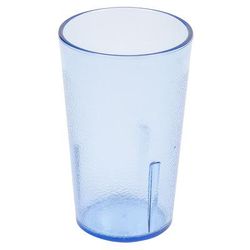 Cambro 500P2401 Colorware 5 1/5 oz Slate Blue Textured Plastic Tumbler