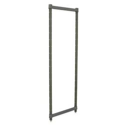 Cambro CBPK2464580 Camshelving Basics Post Kit - 24" x 64", Brushed Graphite
