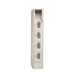 Winholt WL-55 1-Column Locker w/ (5) 10" x 12" x 12" Compartments, Beige