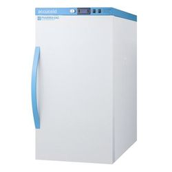 Accucold ARS3PV 3 cu ft Undercounter Pharma-Vac Medical Refrigerator w/ Solid Door - Temperature Alarm, 115v, Intelligent Microprocessor, White