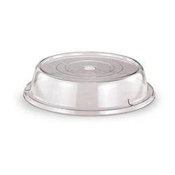 Vollrath 1018-13 Safe-Stack Plate Cover - Fits 9 7/8 to 10 1/8", Poly, Clear