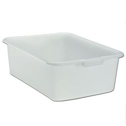 Vollrath 1527-05 Traex Bus Box - 15 1/2" x 21 3/4" x 7", White