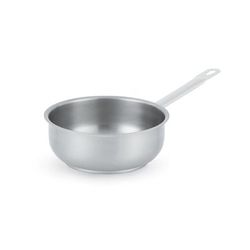 Vollrath 3153 10 1/8" Centurion Stainless Saute Pan - Induction Ready, 4 1/4 Quart, Stainless Steel
