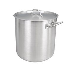 Vollrath 3509 38 qt Optio Stainless Steel Stock Pot w/ Cover - Induction Ready