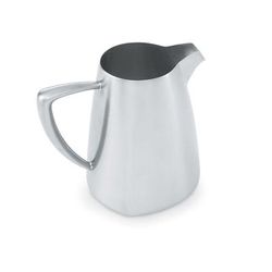 Vollrath 46308 9 oz Triennium Creamer - Satin Stainless Steal, Silver