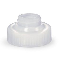 Vollrath 4901-13 Bottle Opening Converter Cap - Converts Wide Mouth to Standard, Clear