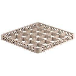 Vollrath TRB Full Size Glass Rack Extender w/ 25 Compartments, Beige