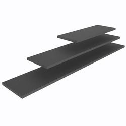 Vollrath V904680 Rectangular Serving Board - 31 1/2" x 7", Wood, Black