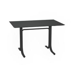 emu E1133 (22) 48" Square Outdoor Table w/ Tilt Top - Steel, Iron