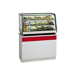 Federal CRR4828 48" Countertop Refrigerated Display Case - 3 Levels, Black, 120 V