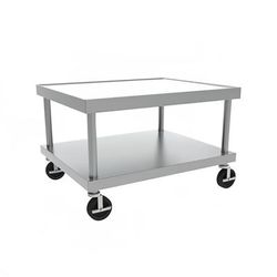 Vulcan STAND/C-48 Equipment Stand w/ Marine Edge & Under Shelf, 49 x 24", Stainless Steel