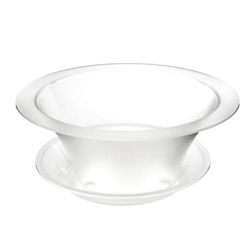 Rosseto SA112 17" Round Ice Bath - Frosted Acrylic