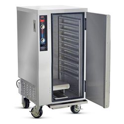 FWE MT-1220-10 1/2 Height Insulated Mobile Heated Cabinet w/ (10) Pan Capacity, 120v, 10 Pan Capacity, Insulated Stainless Steel