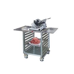 FWE OTR-16-MSWT 25 1/2" Mixer Table w/ All Stainless Steel Pan Slide Base, Mobile, 26 1/2"D