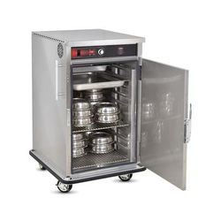 FWE UHST-GN-3240-BQ 1/2 Height Insulated Mobile Heated Cabinet w/ 22 Pan Capacity, 120v, Half Height, Stainless Steel