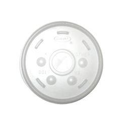 Gold Medal 1122L 12 oz Translucent Disposable Lids, 12 Ounce Cups, 1,000 Per Case