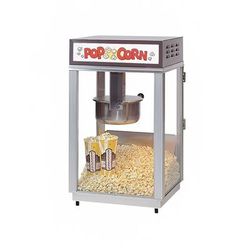 Gold Medal 2661 Ultimate-60 Special Popcorn Machine w/ 6 oz Popper & Stainless Dome, 120v, Stainless Steel