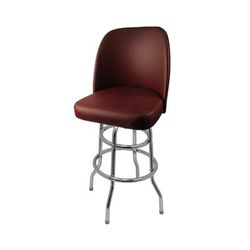 Oak Street SL2134-WINE Swivel Commercial Bar Stool w/ Wine Bucket Seat, Chrome