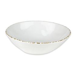 GET B-18-UM Urban Mill 16 oz Round Melamine Bowl, Ivory, 16-oz. Capacity, White