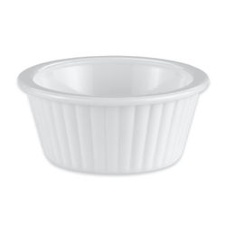 GET ER-001-W 2 1/4" Round Ramekin w/ 1 oz Capacity, Plastic, White