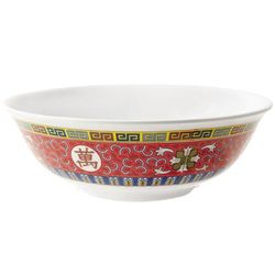 GET M-810-L Longevity 6 1/2" Round Soup Bowl w/ 24 oz Capacity, Melamine, White