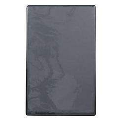 Risch TMB-1P2V 8.5X11 BLACK Double Sided Tuscan Menu Board w/ Vinyl Pockets, 8 1/2" x 11", Black
