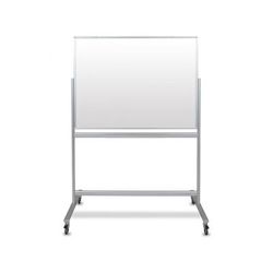Luxor MMGB4836 48" x 36" Double Sided Mobile Whiteboard w/ Aluminum Frame