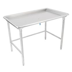 John Boos DST6-3049SBW-X Sorting Table w/ 3" Raised Edge - 48 7/8"W x 30 3/8"D, Stainless Steel