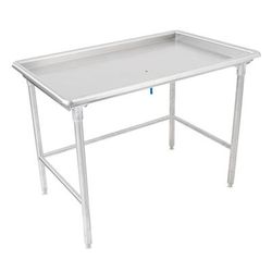 John Boos DST6-3049SBW-X 48 7/8" Sorting Table - 2 1/4" Raised Edge, Stainless Steel