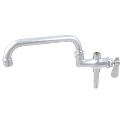 John Boos PB-AD-10LF Low Lead Add-On Faucet w/ 10" Swing Spout, Lead Free
