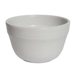Tuxton CWB-0752 7 1/2 oz Round ConcentrixÂ© Bouillon Bowl - Ceramic, White, 12/CS