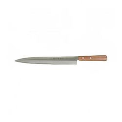 Thunder Group JAS014270 10 3/4" Sashimi Knife w/ Wood Handle, Stainless Steel