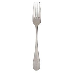 Chef & Sommelier FK501 8 1/8" Dinner Fork with 18/10 Stainless Grade, Renzo Pattern, Stainless Steel