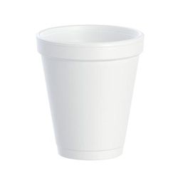 Dart 6J6 J Cup 6 oz Insulated Foam Cup - Polystyrene, White, 6 Ounce