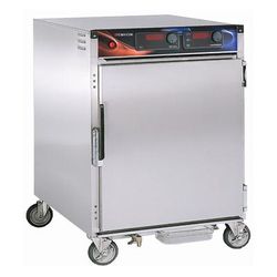 Cres Cor H-137-WSUA-6D 1/2 Height Insulated Mobile Heated Cabinet w/ (6) Pan Capacity, 120v, AquaTemp, Stainless Steel