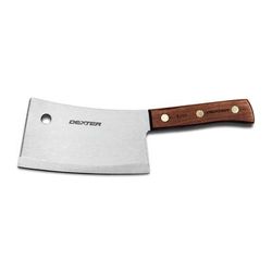 Dexter Russell S5288 Traditional 8" Cleaver w/ Rosewood Handle, High Carbon Steel