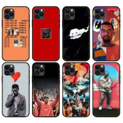 Coque noire tChancelier pour iPhone compatible modèles 5 5s se 6 6s 7 8 plus x 10 Poly XS