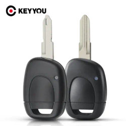 KEYYOU – porte-clés de voiture NE73 VAC102 lame avec/sans support de batterie pour Renault Twingo