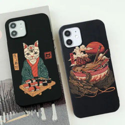 Coque de téléphone apple à motif de Dragon chinois étui souple et givré pour iPhone 11 12 13 Pro