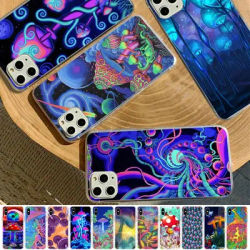 MaiYaCa-Coque de téléphone avec motif d'art psychédélique étui en poly pour iPhone 13 11 12 pro XS