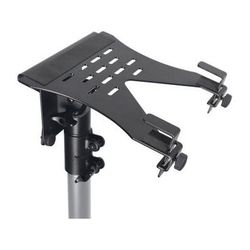 ProX X-LTF01 Laptop Shelf with 1-3/8" Pole Adapter for Speaker Stand or VESA Arm X-LTF01BL