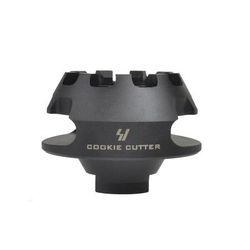 Strike Industries Cookie Cutter Comp .223/5.56 2.14in 1/2x28 Black One Size SI-CC-COMP-223