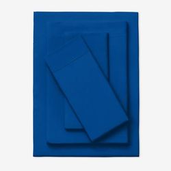BH Studio Extra-Deep Sheet Set by BH Studio in Marine Blue (Size TWINXL)