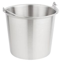 Vollrath 58160 10 1/8" Wine Bucket/Pail, Stainless Steel, 14 3/4 Quart, Silver