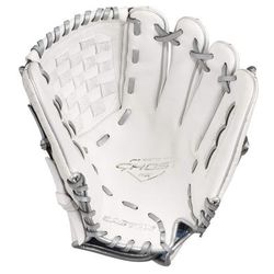 Easton Ghost NXFP 12.5" Fastpitch Pitcher's Glove - Right Hand Throw White