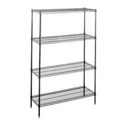 Norlake SSG612-4 60" x 72" Shelving Kit for Walk-In Coolers/Freezers - 4 Levels, Epoxy Coated , Green