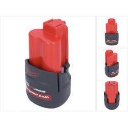 Milwaukee - M12 HB2.5 High Output 12 v 2,5 Ah / 2500 mAh Li-Ion Batterie ( 4932480164 )