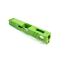 Gun Cuts Apprentice Slide for Glock 19 Optic Cut Zombie Green GC-G19-APP-ZGR-RMR