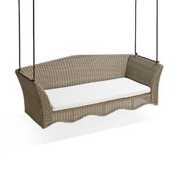 Adaline Hanging Bench Replacement Cushion - Rain Indigo - Frontgate